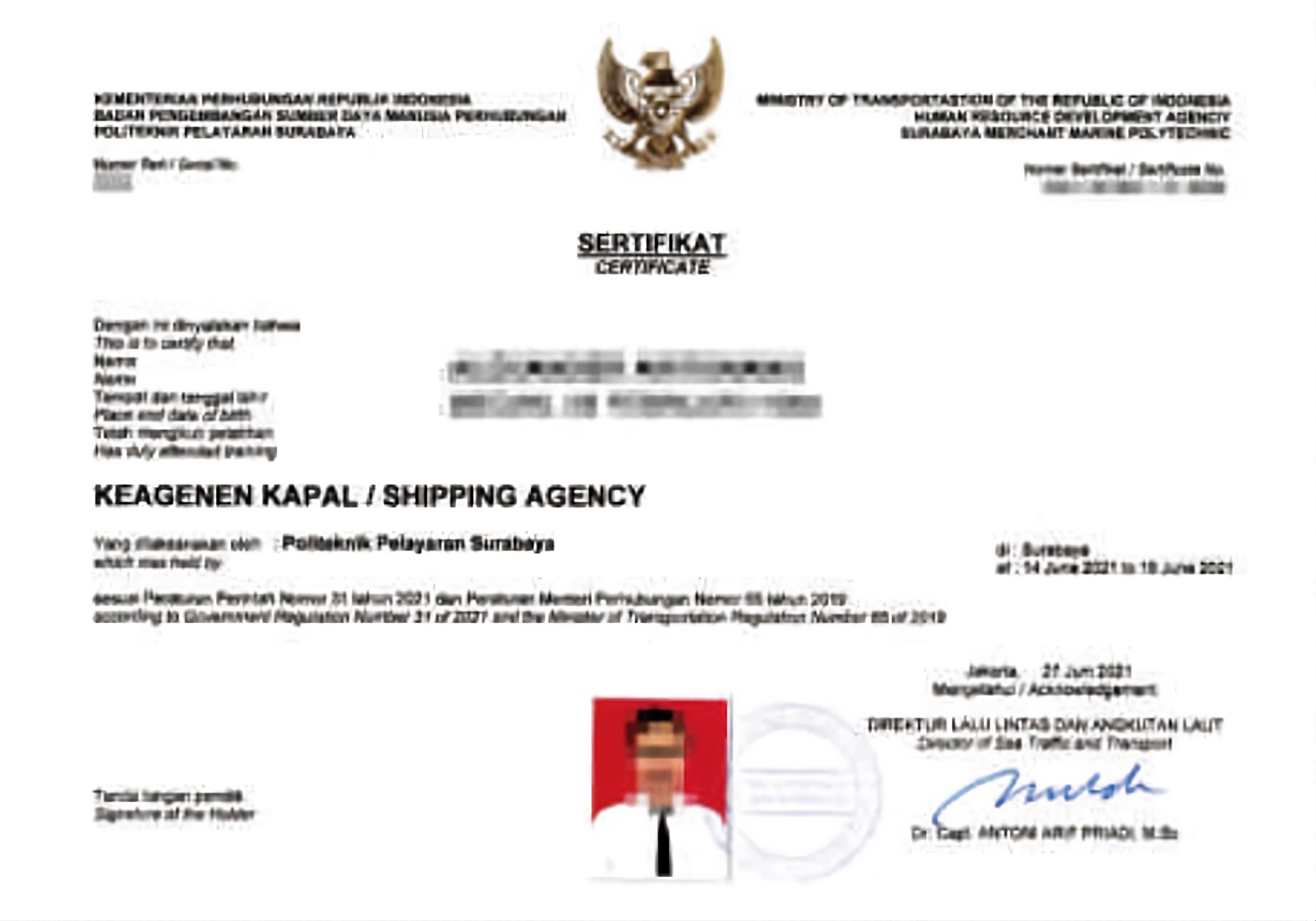 SHIPPING AGENCY